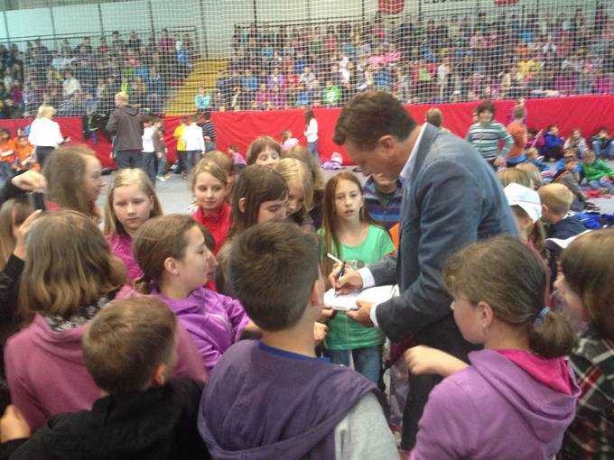 Predsednik republike Borut Pahor na 30. tekmovanju za čiste zobe